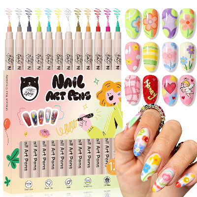 12色美甲笔套装